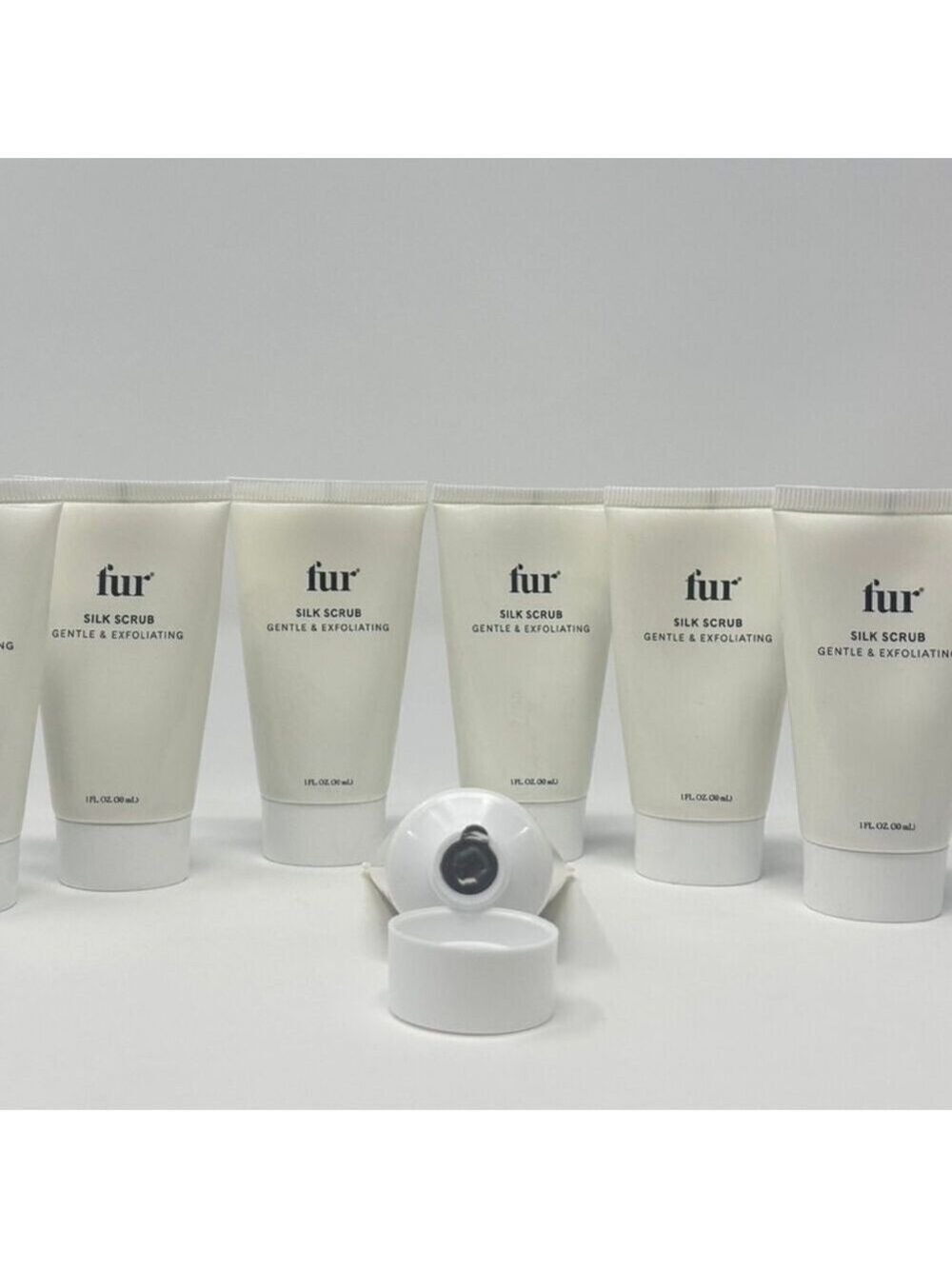 Fur Silk Scrub -  8 pack Gentle & Exfoliating Scrub 1 oz  Sealed NEW
